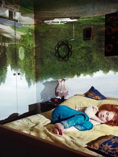 Camera obscura / Anu, Tampere, Finland, 2004. © Marja Pirila