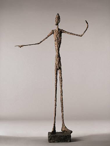 «مرد اشاره‌گر» اثر «آلبرتو جیاکومتی»