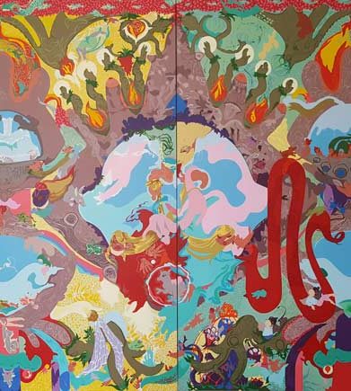 نقاشی حدیث فخر