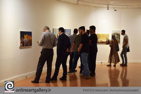 نمایشگاه بوی بادام در خانه هنرمندان ایران 