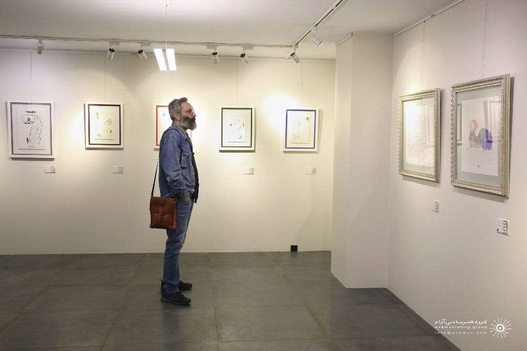 کامبیز درم بخش و سهیل حسینی گالری دیلمان