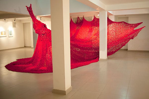آنولی پررا هنرمند سریلانکایی