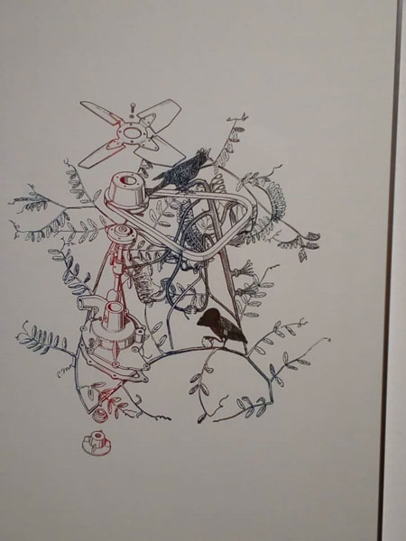 نمایشگاه امیرنصر کم گویان در گالری محسن