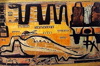 عفت ناجی، نقاش اسطوره‌های مصر 