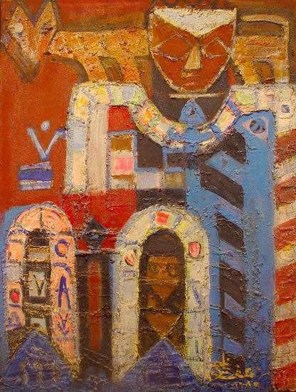 عفت ناجی، نقاش اسطوره‌های مصر 