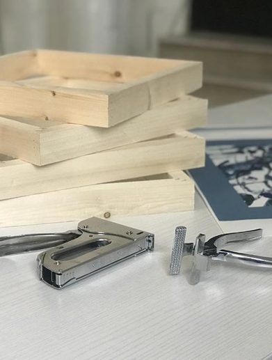 سایز چهارچوب و نحوه بوم کشی