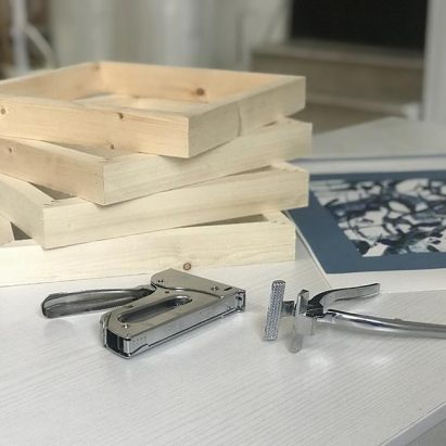 سایز چهارچوب و نحوه بوم کشی