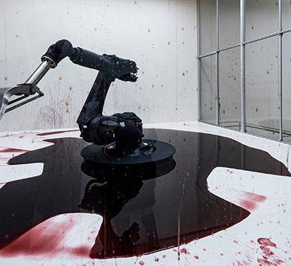 اثر هنری رباتیک نمیتوانم جلوی خود را بگیرم