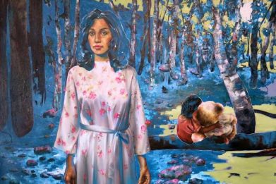 شکوفه کریمی گالری شیدایی مار و انار