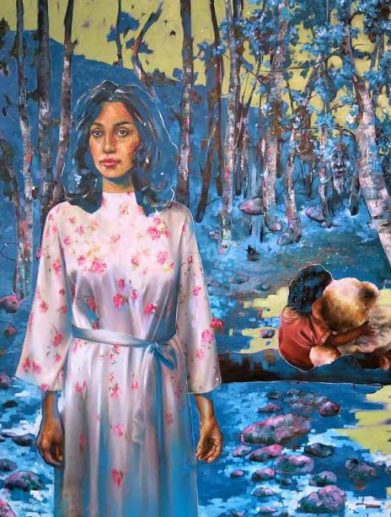 شکوفه کریمی گالری شیدایی مار و انار