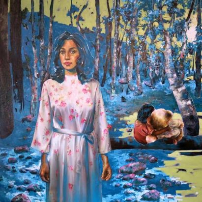 شکوفه کریمی گالری شیدایی مار و انار