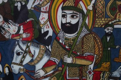 نقاشی پشت شیشه و عاشورا