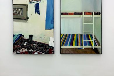 نقد نقاشی بهروز قدمی گالری اِو جاوید رمضانی