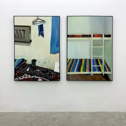 نقد نقاشی بهروز قدمی گالری اِو جاوید رمضانی