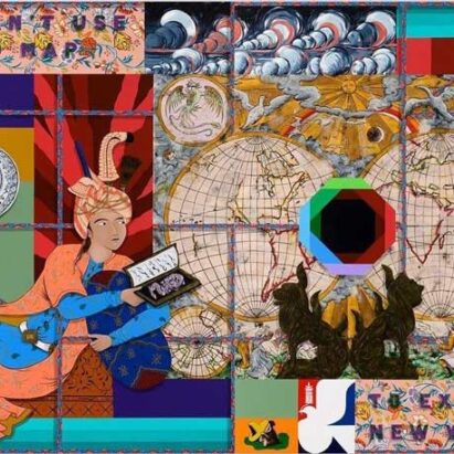 هنرمندان ایرانی گالری های بین المللی شیدا سلیمانی در گالری دنی دیمین