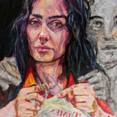 زاد و زی آرمین ابراهیم پور در گالری شهر کتاب الهیه