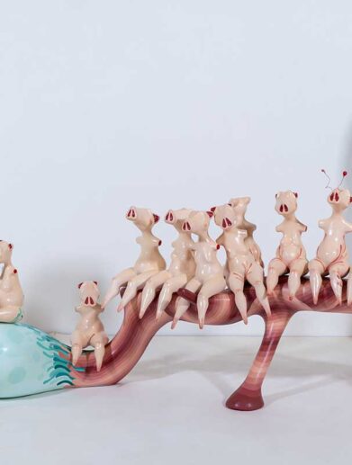 کاپاها سارا توانا در گالری پروژه های آران نمیخواهم متولد شوم