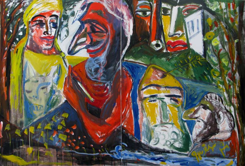 مش صفر یا منوچهر صفرزاده نقاش ایرانی