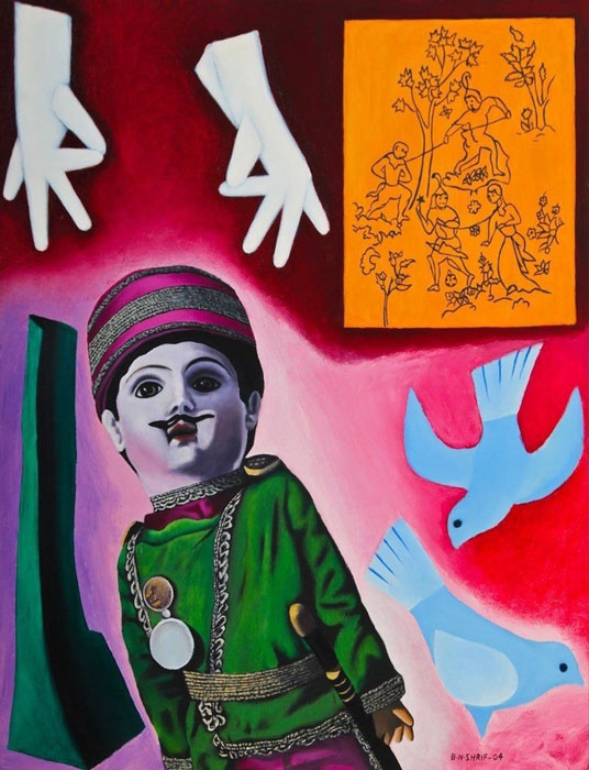 نمایشگاه نقاشی بیژن نعمتی شریف در گالری فر