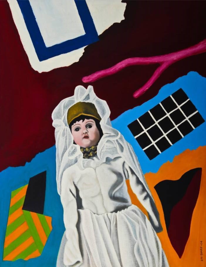 نمایشگاه نقاشی بیژن نعمتی شریف در گالری فر