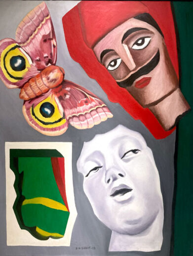 نمایشگاه نقاشی بیژن نعمتی شریف در گالری فر