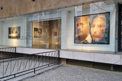 معصومه مظفری خاطرهها و فراموشی پروژه ای با همکاری گالری طراحان آزاد در بنیاد لاجوردی