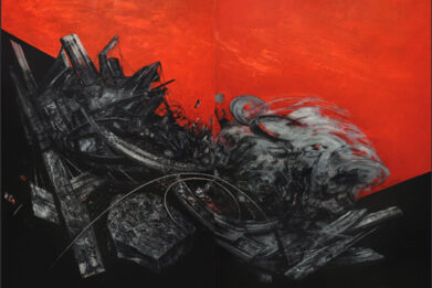 هایده زرین بال هنرمند ایرانی گالری سهراب