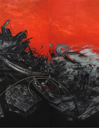 هایده زرین بال هنرمند ایرانی گالری سهراب