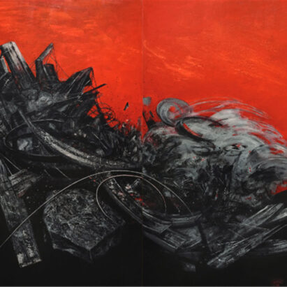 هایده زرین بال هنرمند ایرانی گالری سهراب