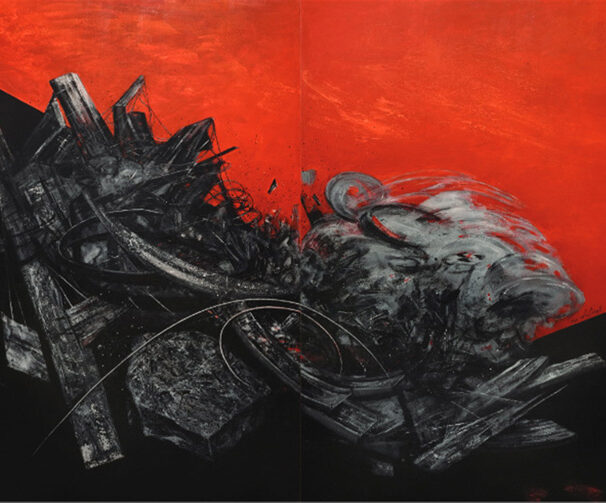 هایده زرین بال هنرمند ایرانی گالری سهراب