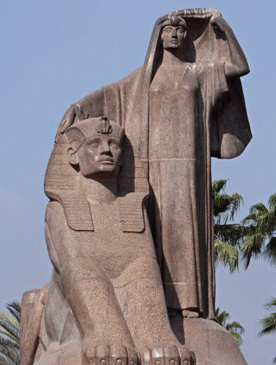 مجسمه محمود مختار بیداری مصر و هنر جهان عرب و هنر مدرن مصر