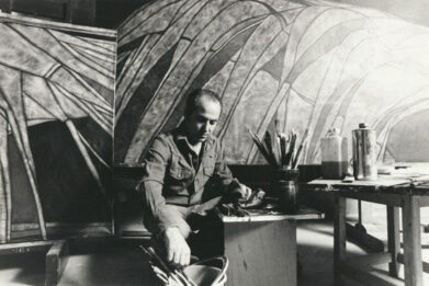 سیراک ملکنیان هنرمند نوگرا نقاش ایرانی