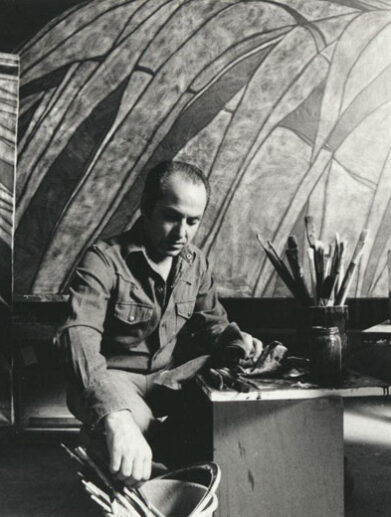 سیراک ملکنیان هنرمند نوگرا نقاش ایرانی