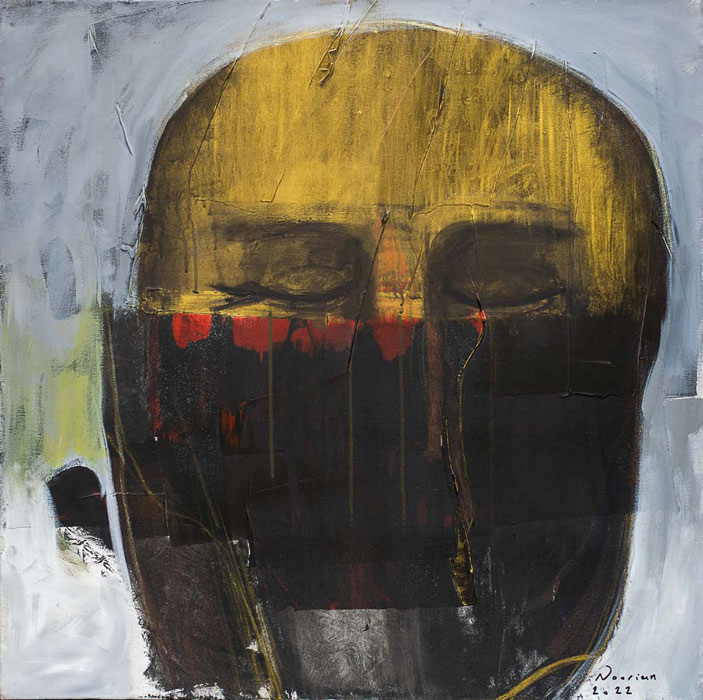 محمد نوریان نمایشگاه نقاشی غروب دلدادگان گالری نگر