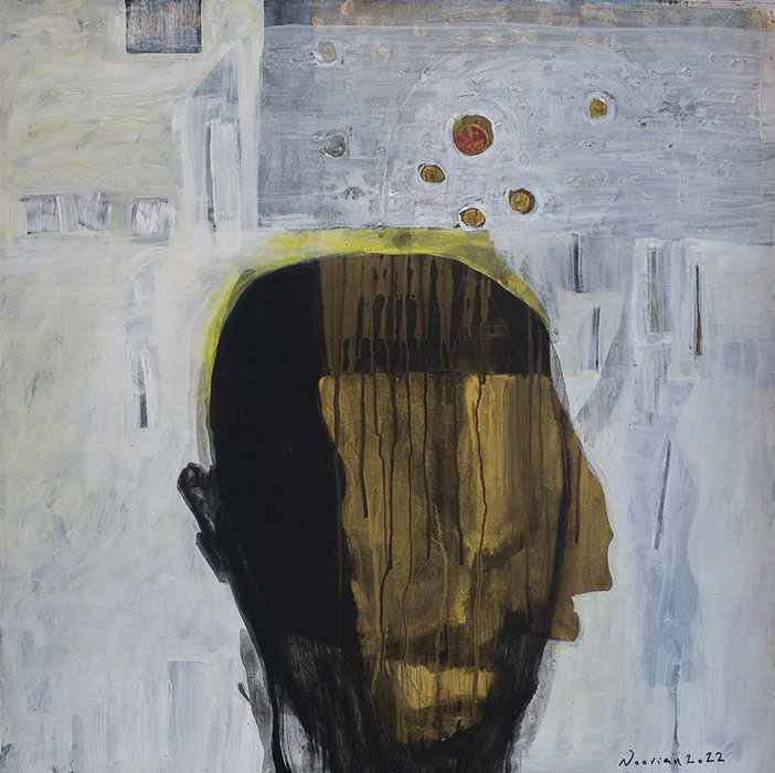 محمد نوریان نمایشگاه نقاشی غروب دلدادگان گالری نگر