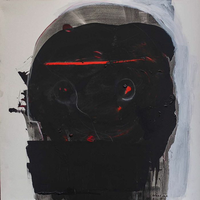 محمد نوریان نمایشگاه نقاشی غروب دلدادگان گالری نگر