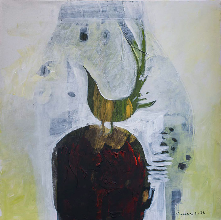 محمد نوریان نمایشگاه نقاشی غروب دلدادگان گالری نگر