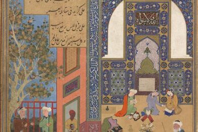 مینیاتور بهزاد مکتب هرات
