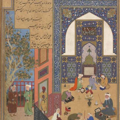 مینیاتور بهزاد مکتب هرات