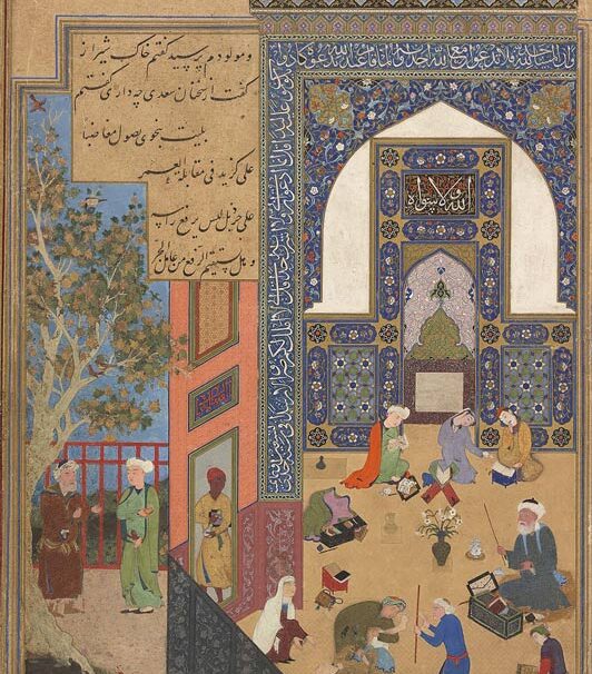 مینیاتور بهزاد مکتب هرات